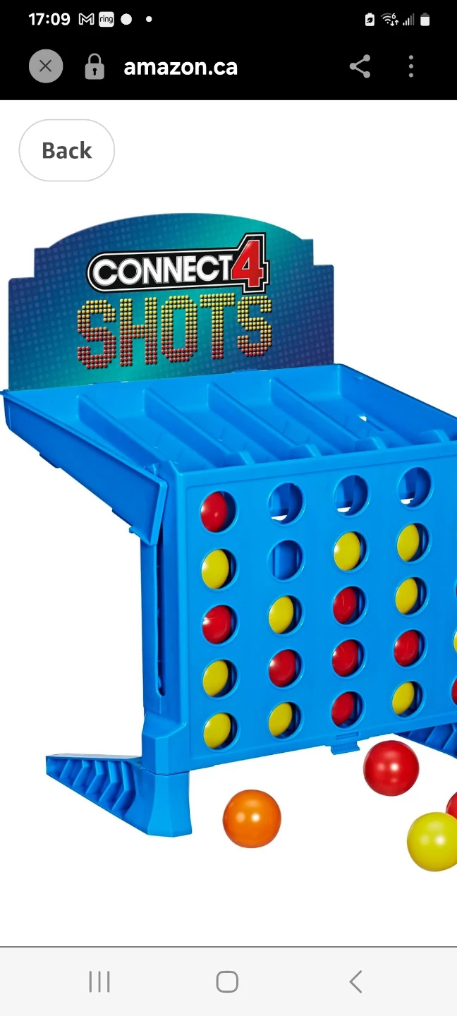 🥳BNIB🤩 Hasbro CONNECT 4 SHOTS Game 2 players - photo 2