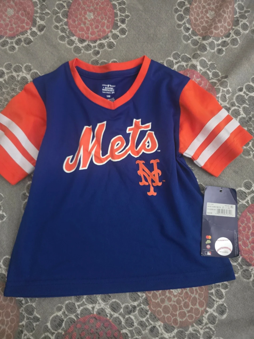 🏈 New York Mets Infant Jersey 18M
