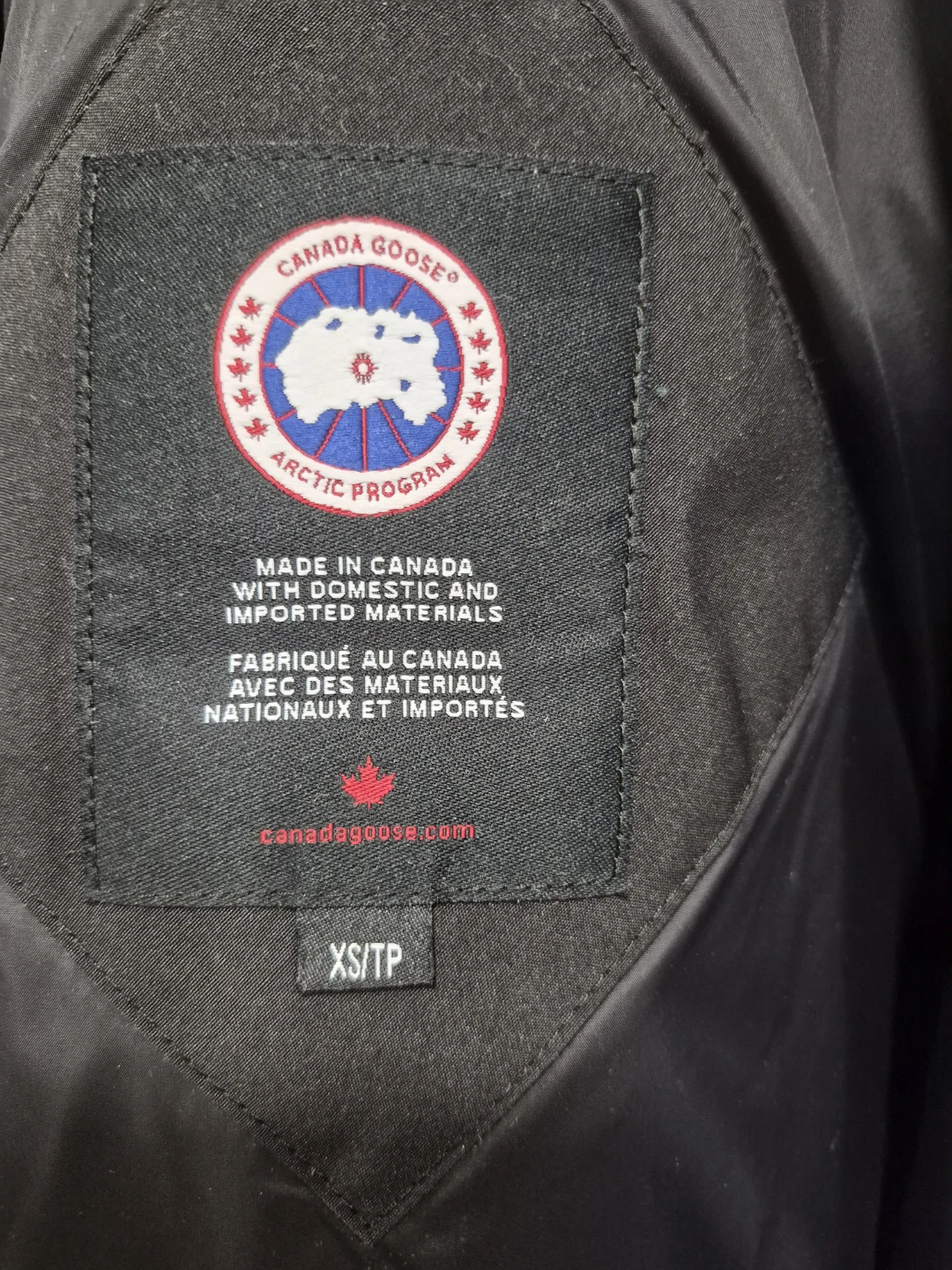 Black Canada Goose Down Parka - photo 3