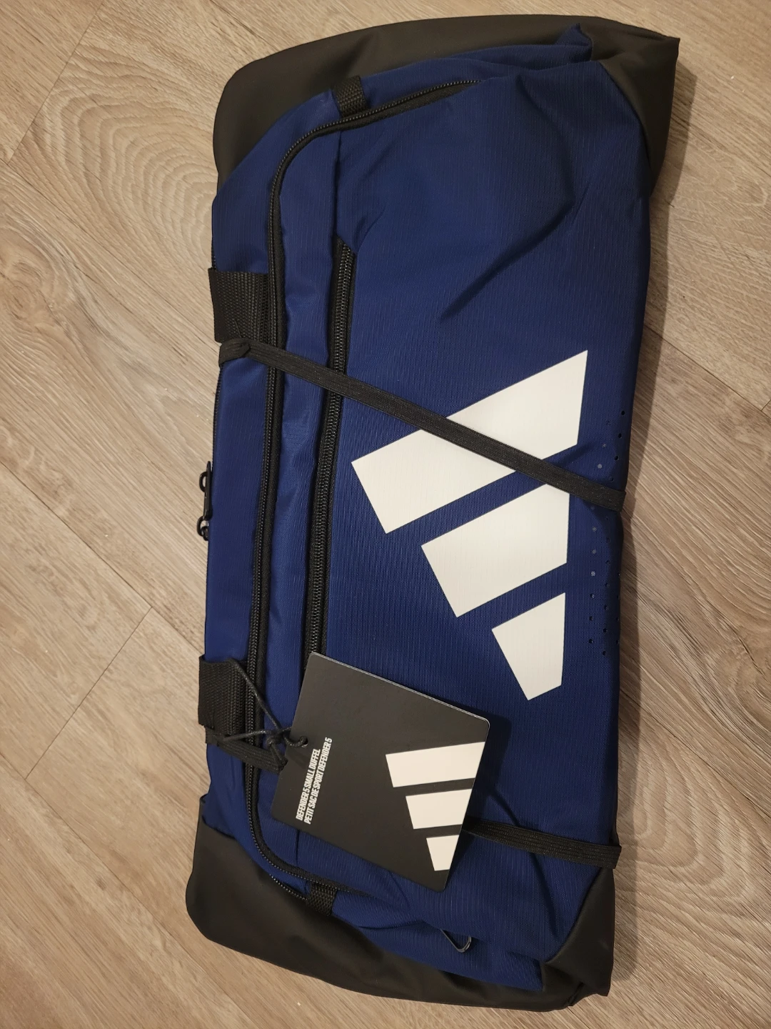 Adidas Defender Duffel Bag - Navy Blue - photo 4