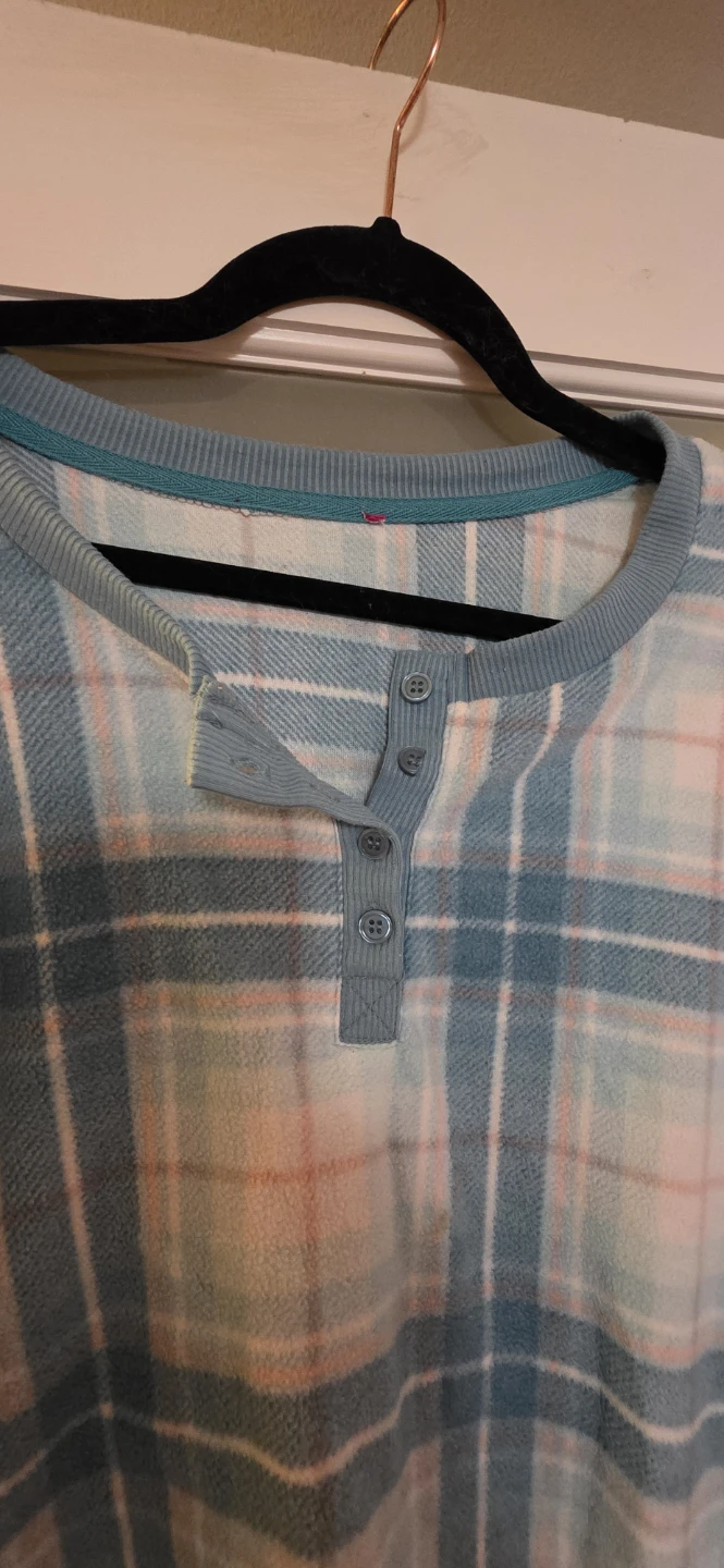 Women's Plaid Sleep Shirt - photo 2