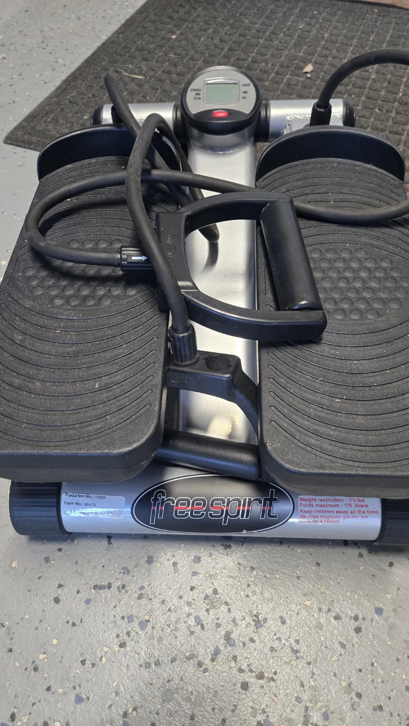 Free Spirit Stair Stepper with Resistance Bands