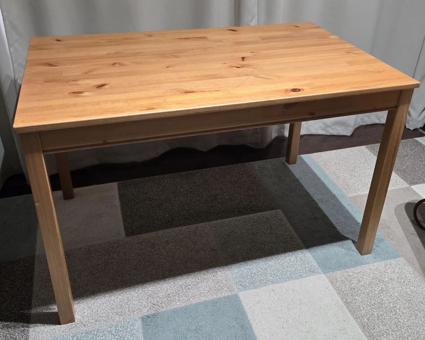 IKEA Pine Dining Table and 4 Chairs