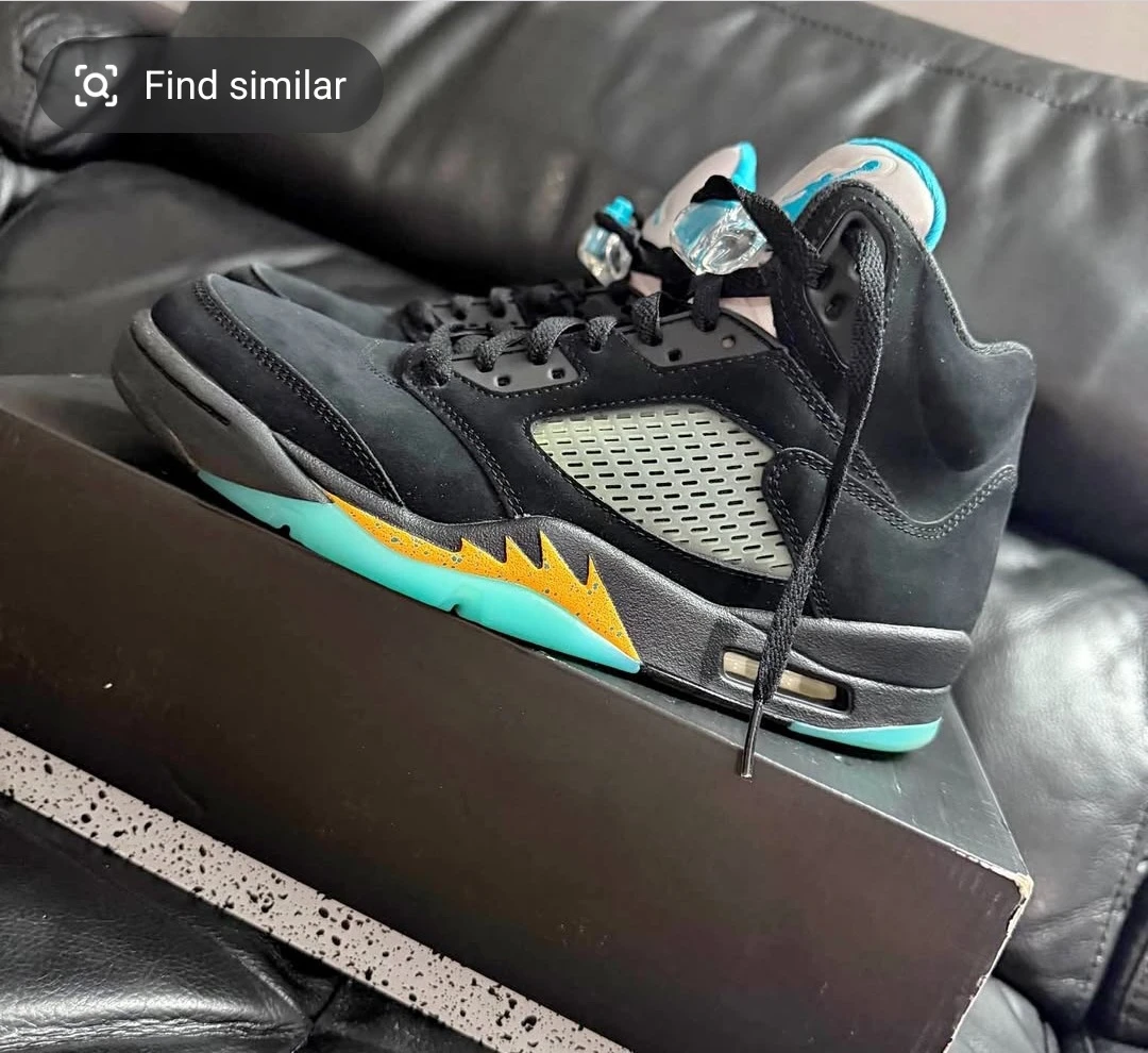 r Jordan 5 Retro Aqua