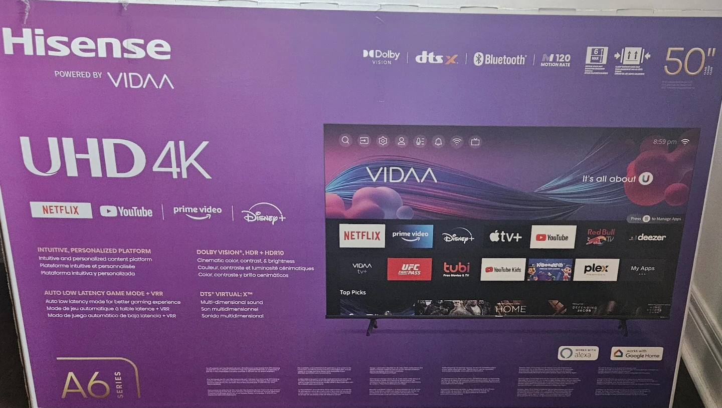 4K UHD TV - Like New