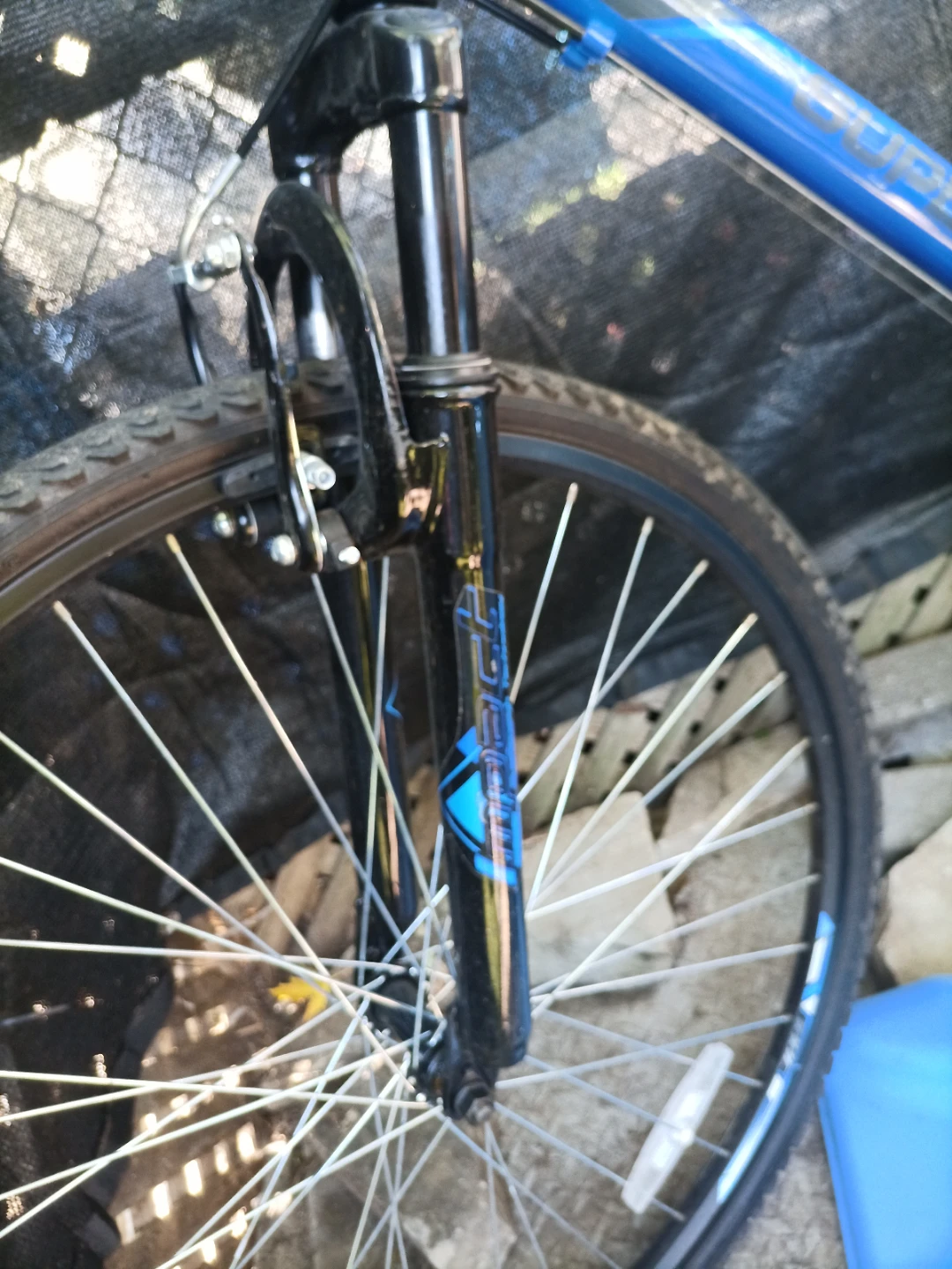 Blue super cycle mountain bike - photo 4