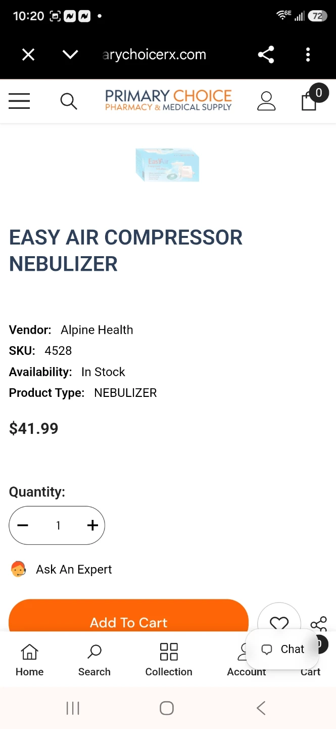 EasyAir Compressor Nebulizer - photo 5