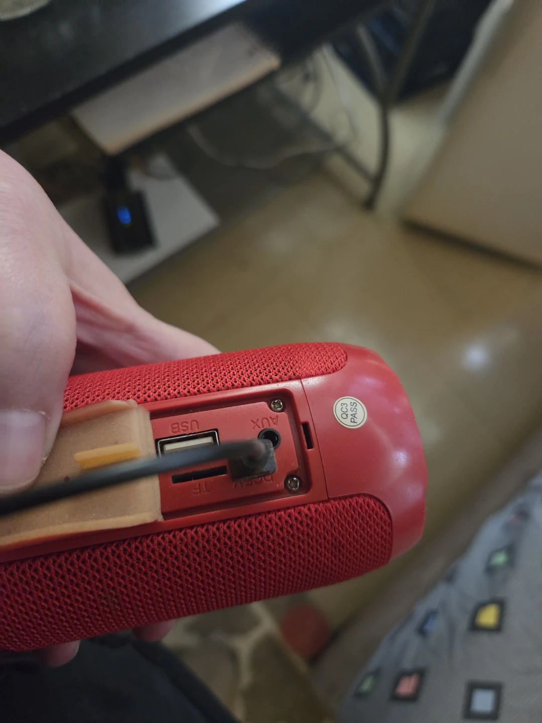 T&G TG117 Portable Wireless Bluetooth Speaker - Red - photo 2