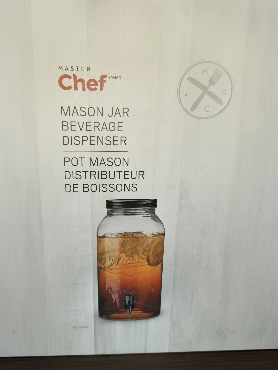 Master Chef Mason Jar Beverage Dispenser - photo 2