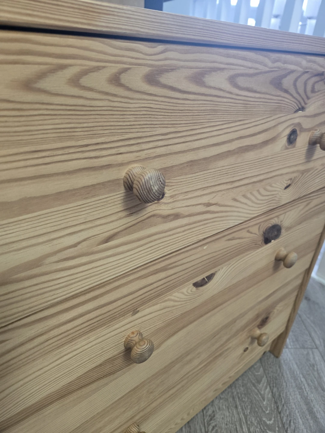 3 drawer dresser solid wood - photo 2