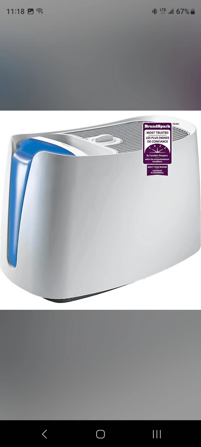 Honeywell 800 Square Foot Cool Mist Humidifier