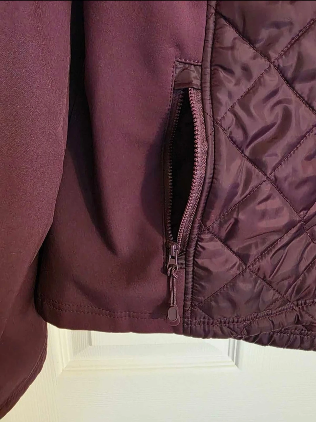 Northern Reflections Purple Quilted Jacket - photo 2
