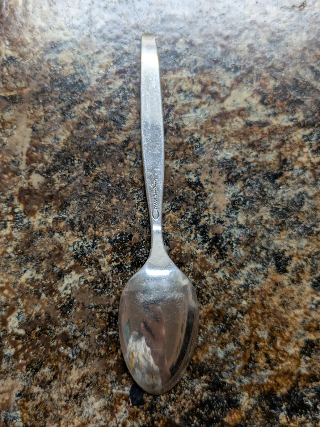 Community Plate Colwood RCMP '70 Commemorative Spoon - photo 2