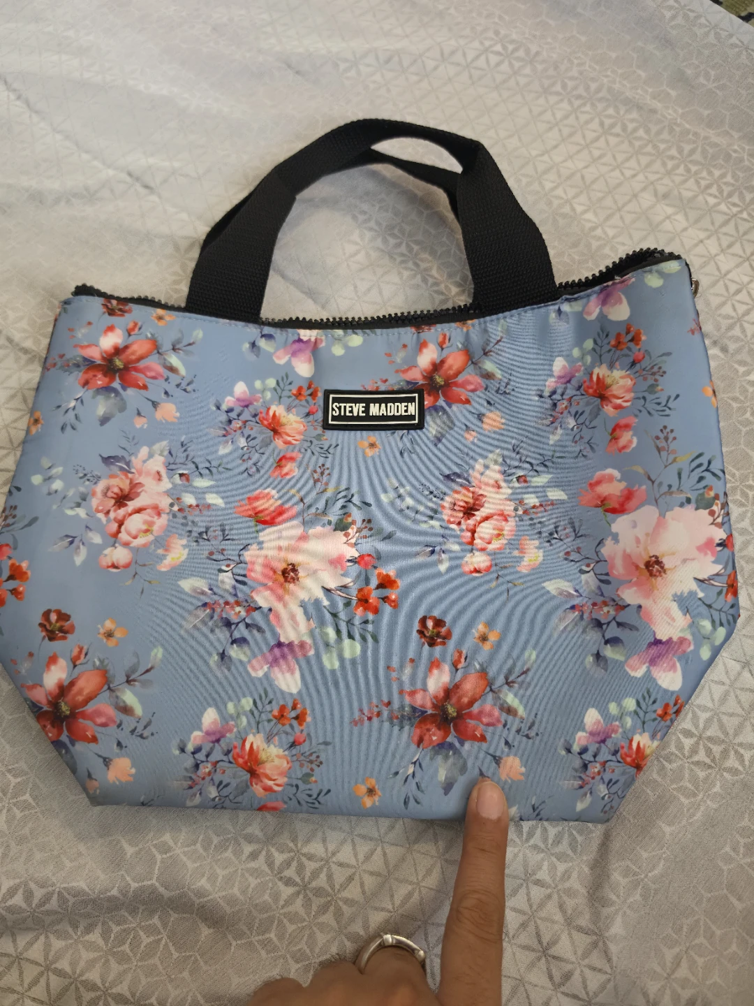 Steve Madden Floral Insulated Lunch Bag
