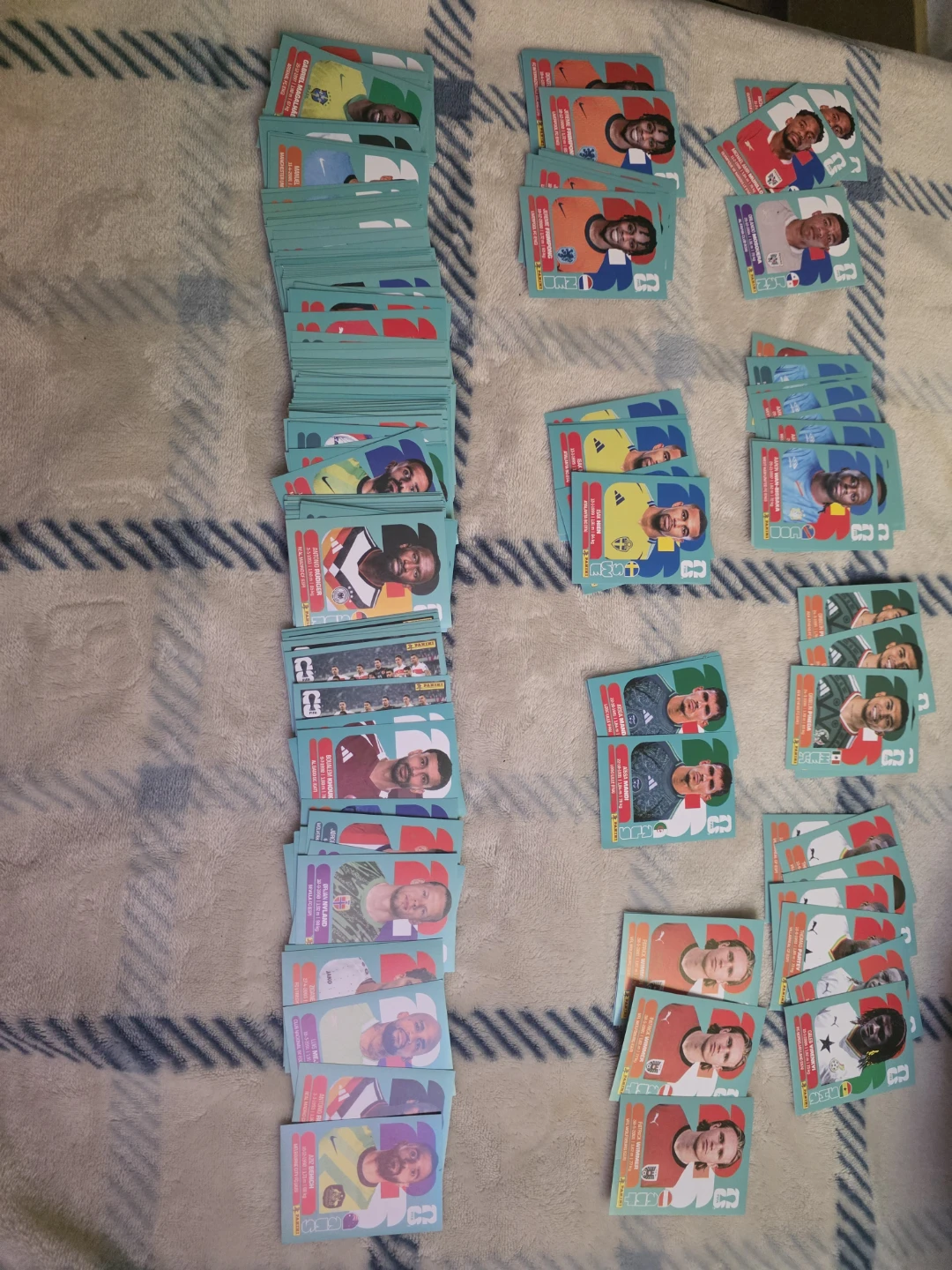 Panini FIFA 365 Trading Card Stack
