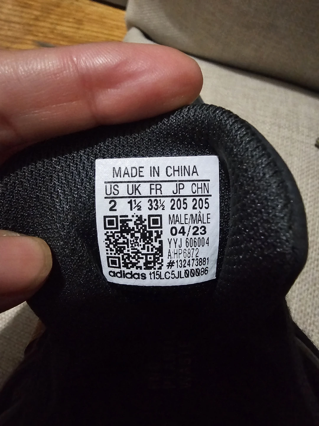 Adidas Wrestling Shoes Size US 2 - photo 2