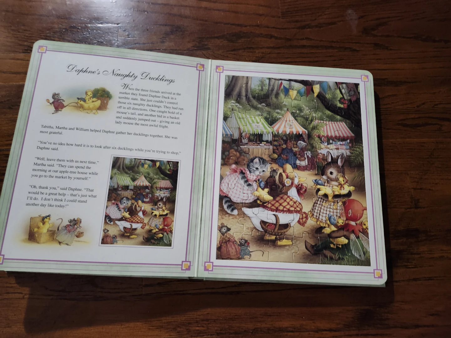Martha B. Rabbit Jigsaw Book 7 Jigsaw puzzles - photo 2