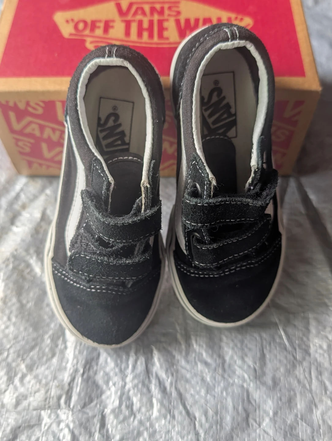 Vans Old Skool V Toddler Shoes Size 9 - photo 2