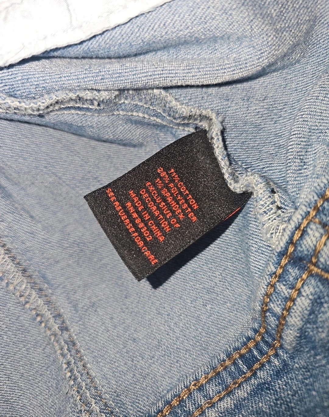 Earl Jean Denim Jacket Size Large - photo 5