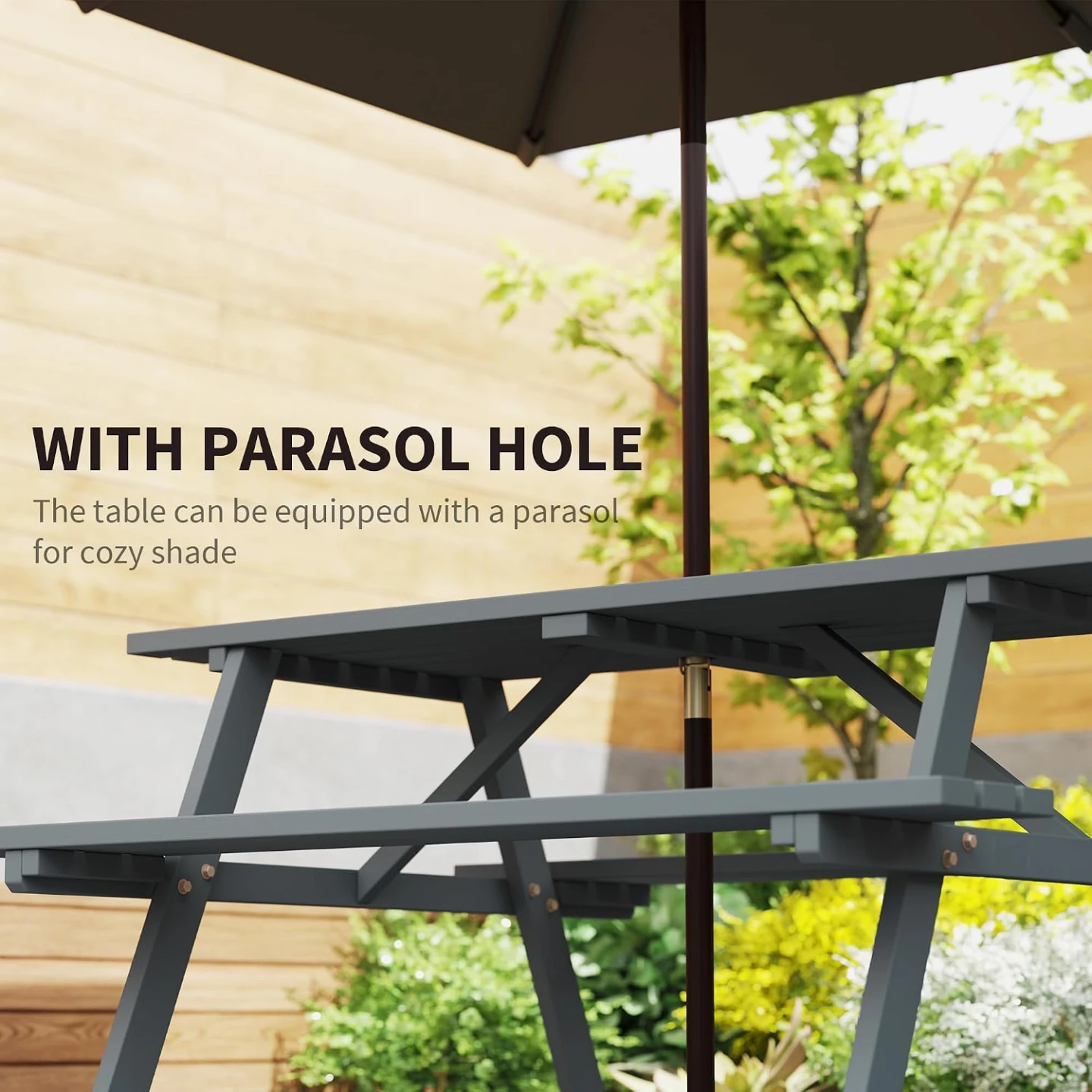 Outsunny New Picnic Table - photo 4