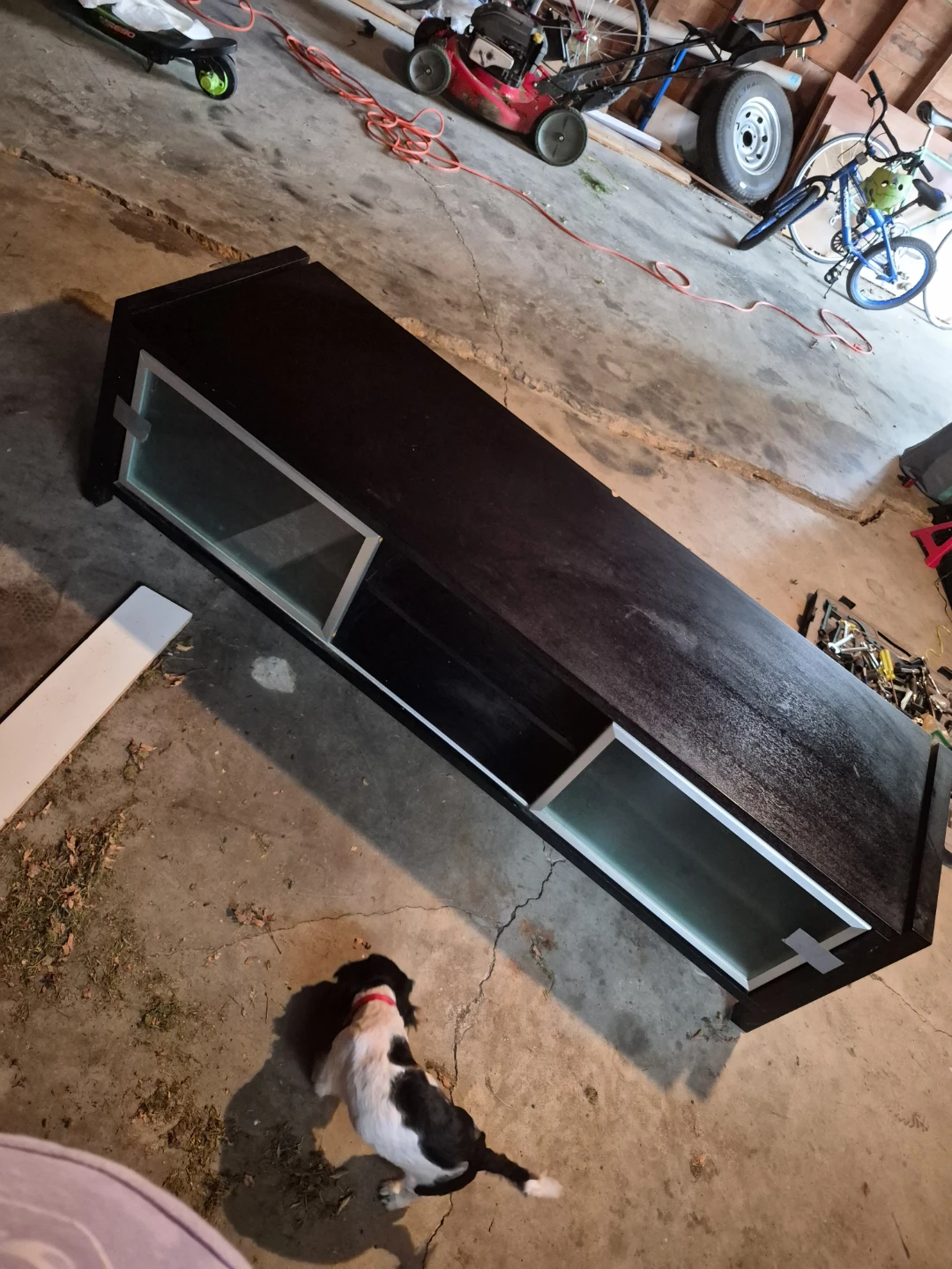 Heavy duty tv stand