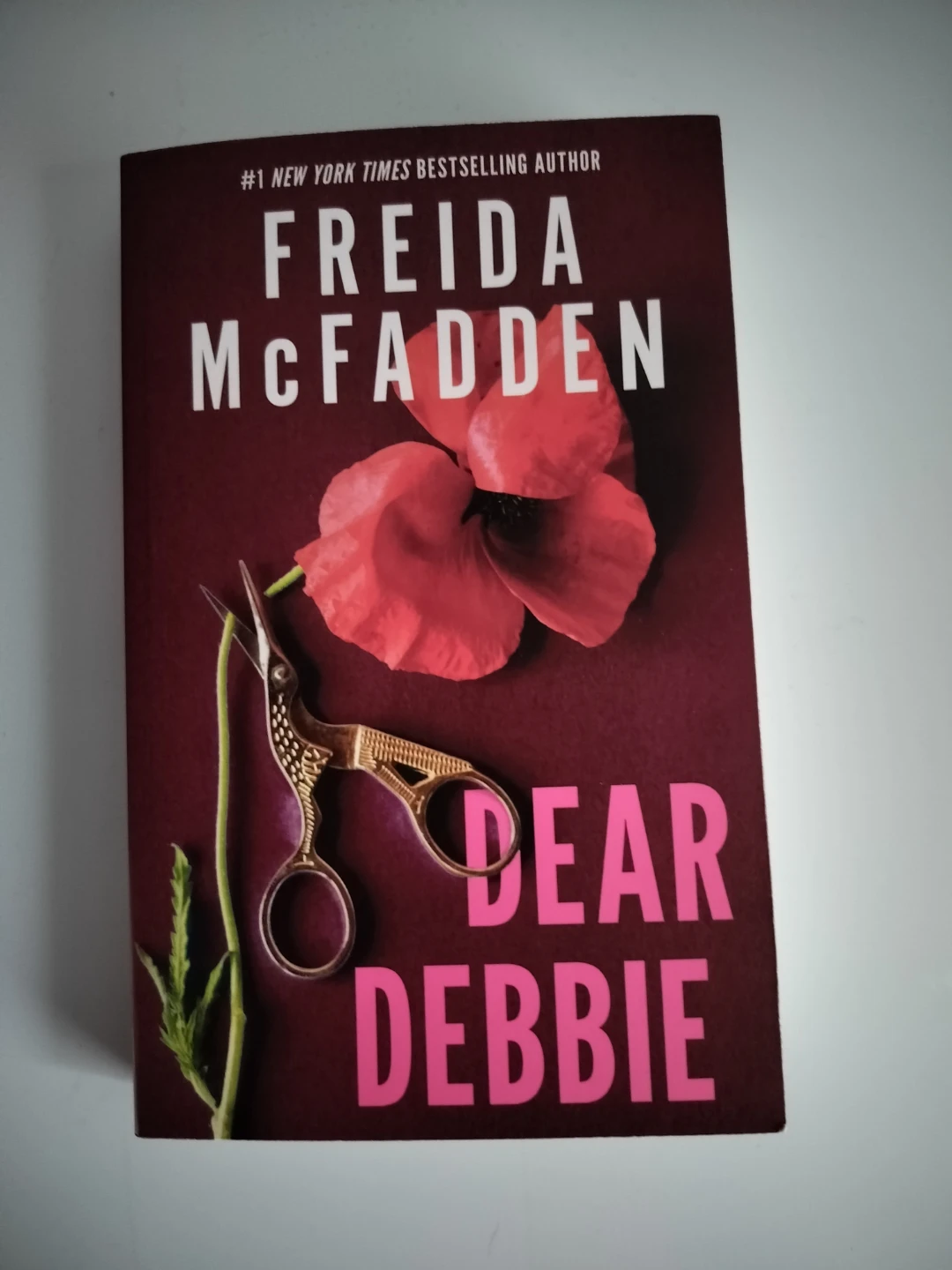 Dear Debbie book by Freida McFadden