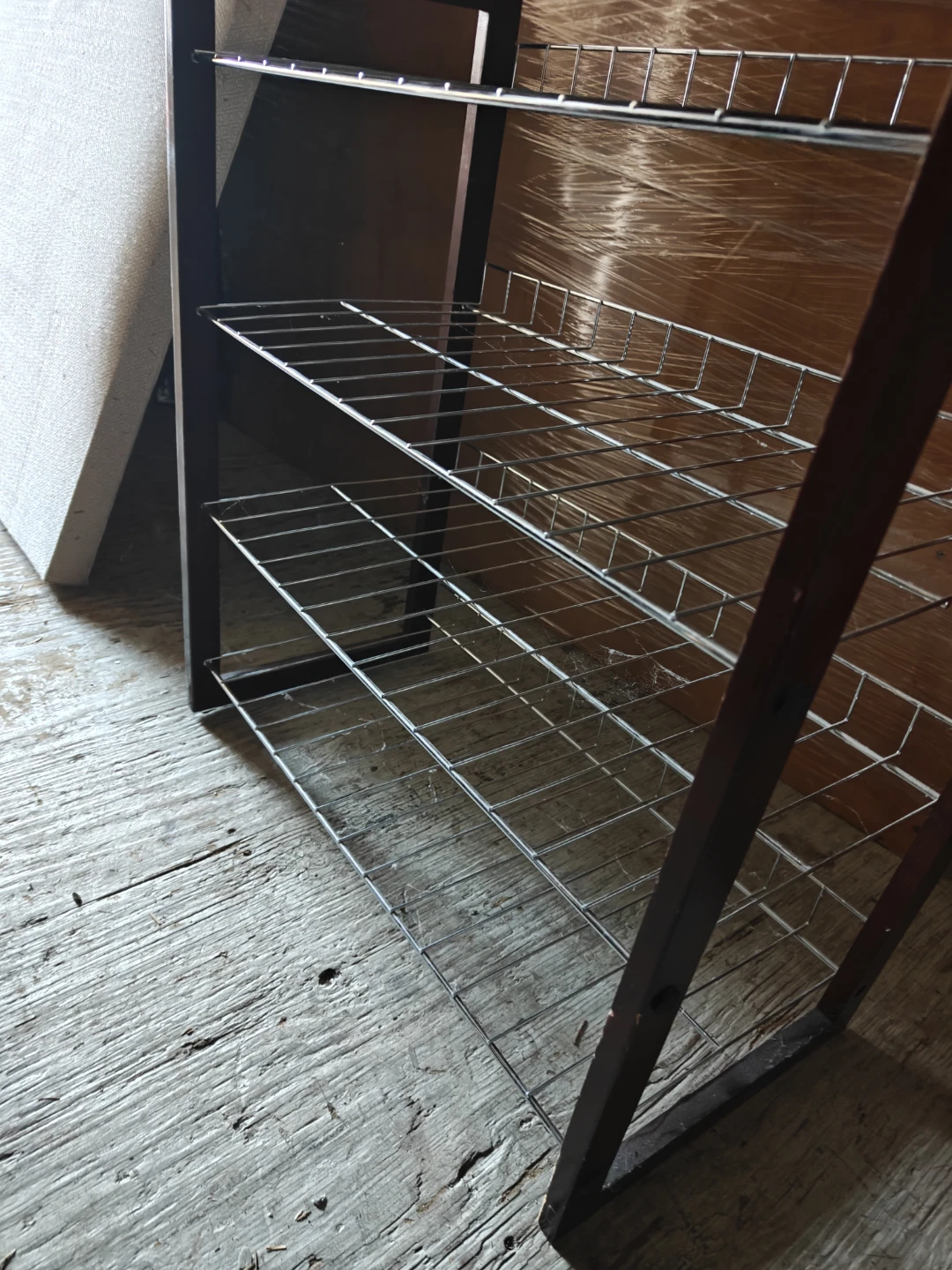 3-Tier Metal Shoe Rack