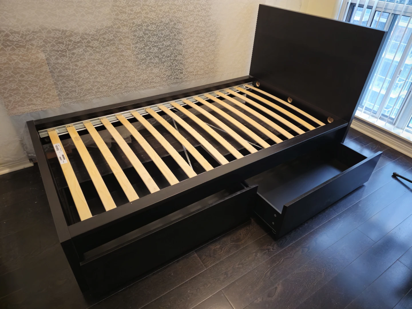 IKEA Twin Bed Frame with Storage