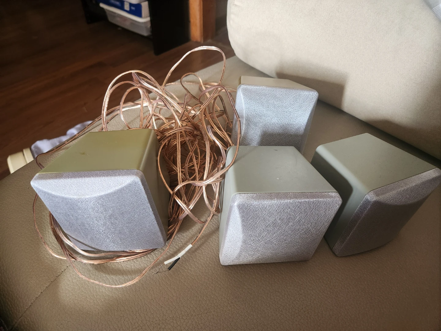Set of 4 Small Surround Sound Speakers