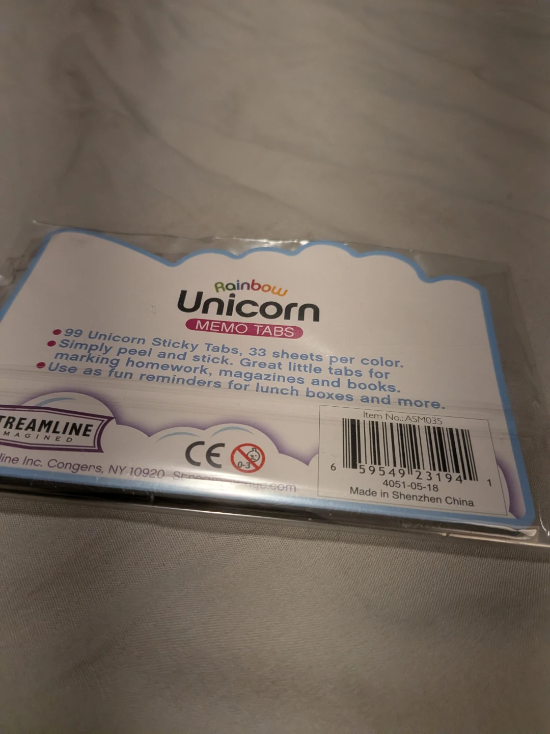 Rainbow Unicorn Memo Tabs - photo 2