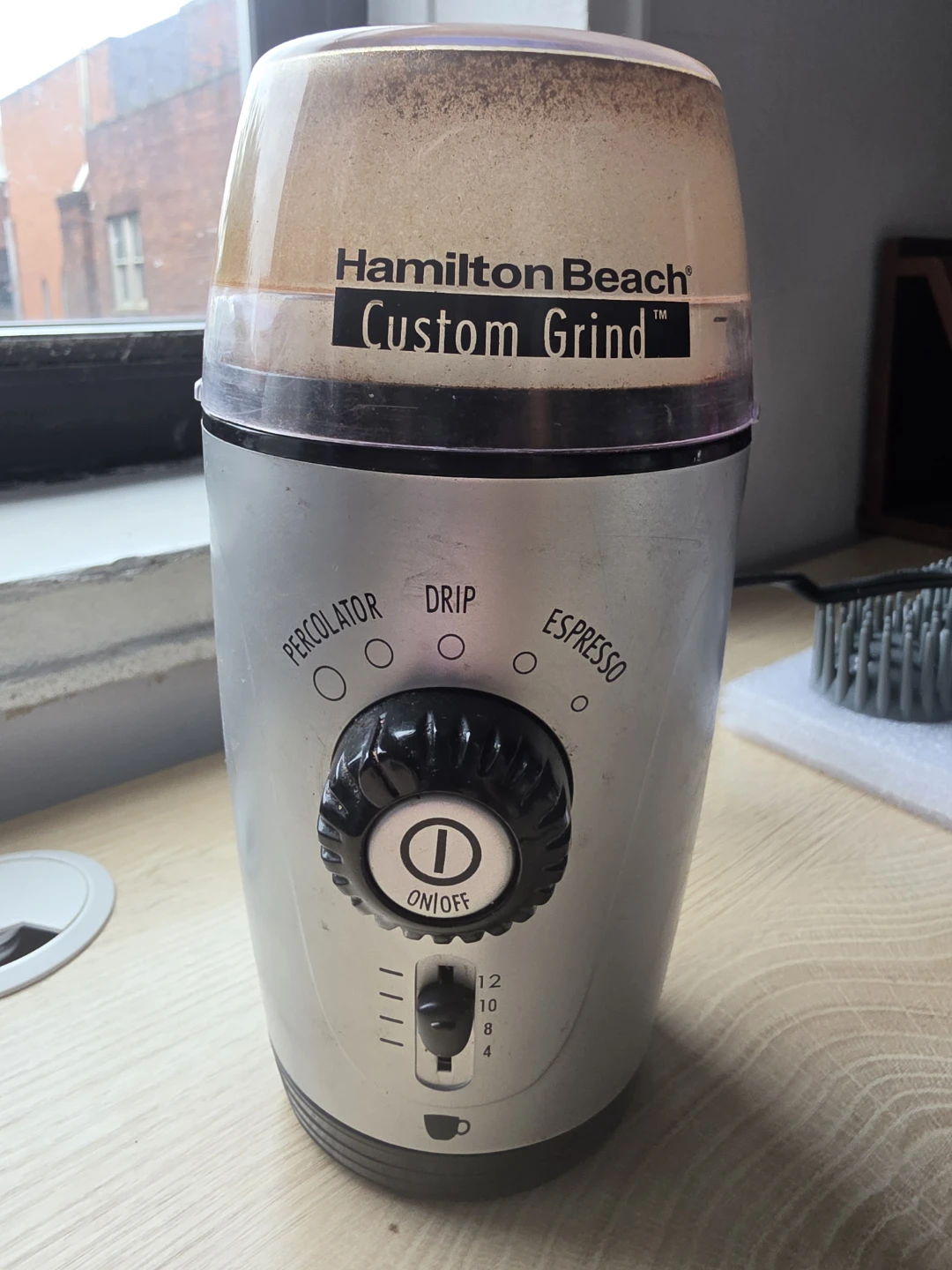 Hamilton Beach Custom Grind Coffee Grinder 🏈