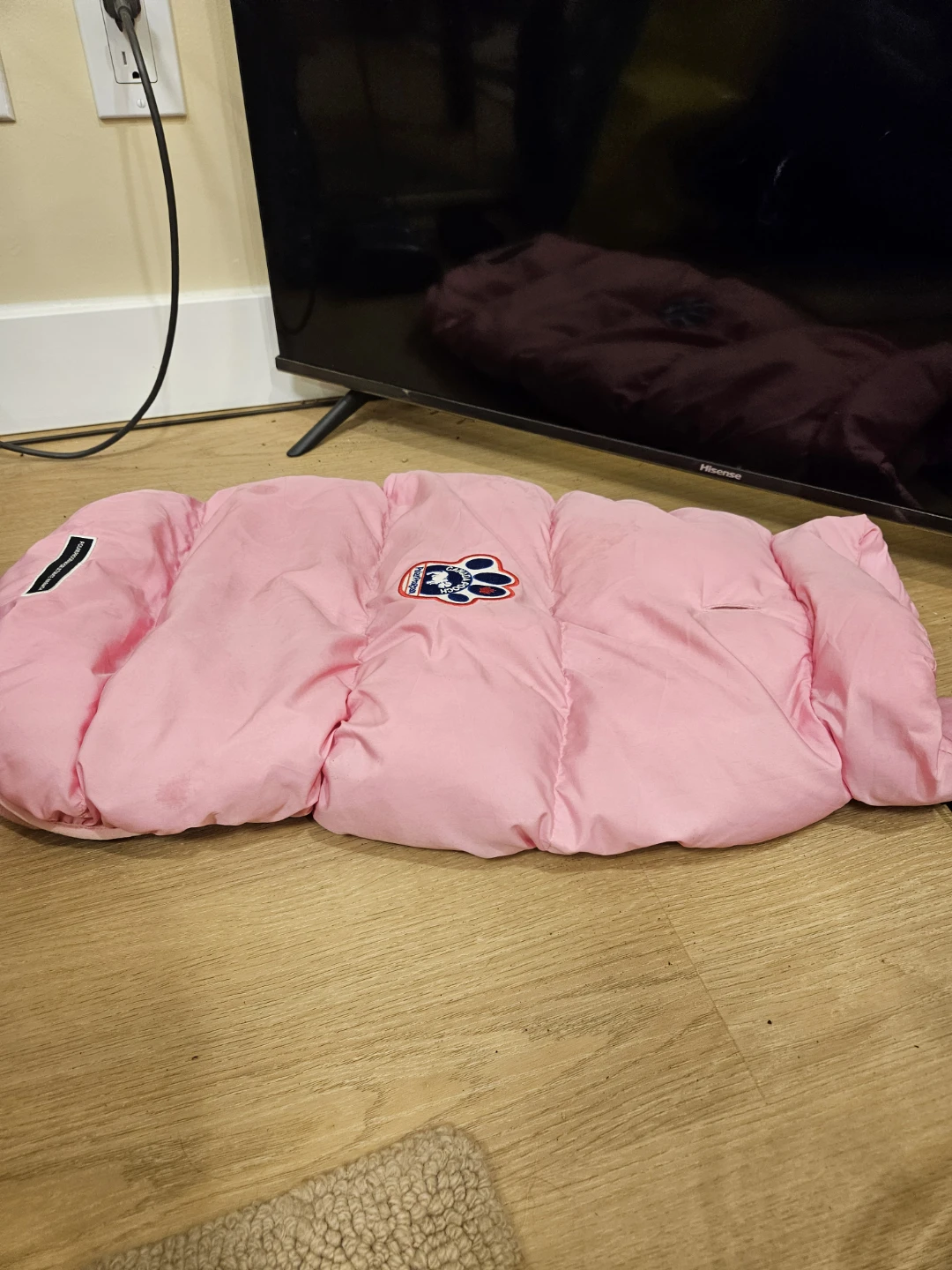 Canada Pooch Pink Dog Puffer Vest