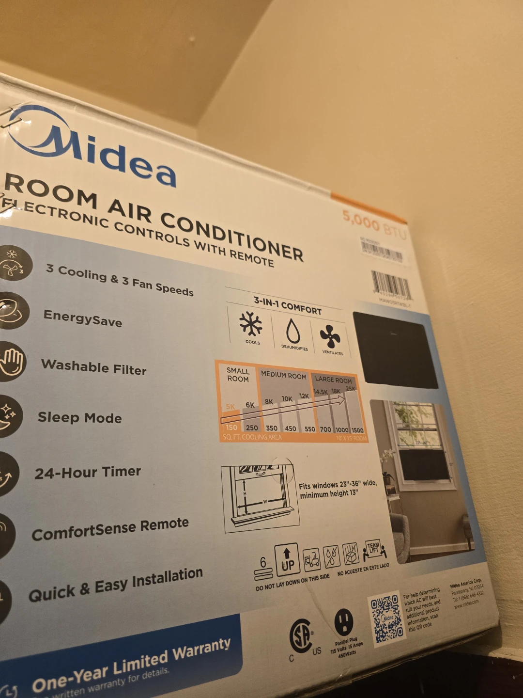 Midea 5,000 BTU Window Air Conditioner - photo 5