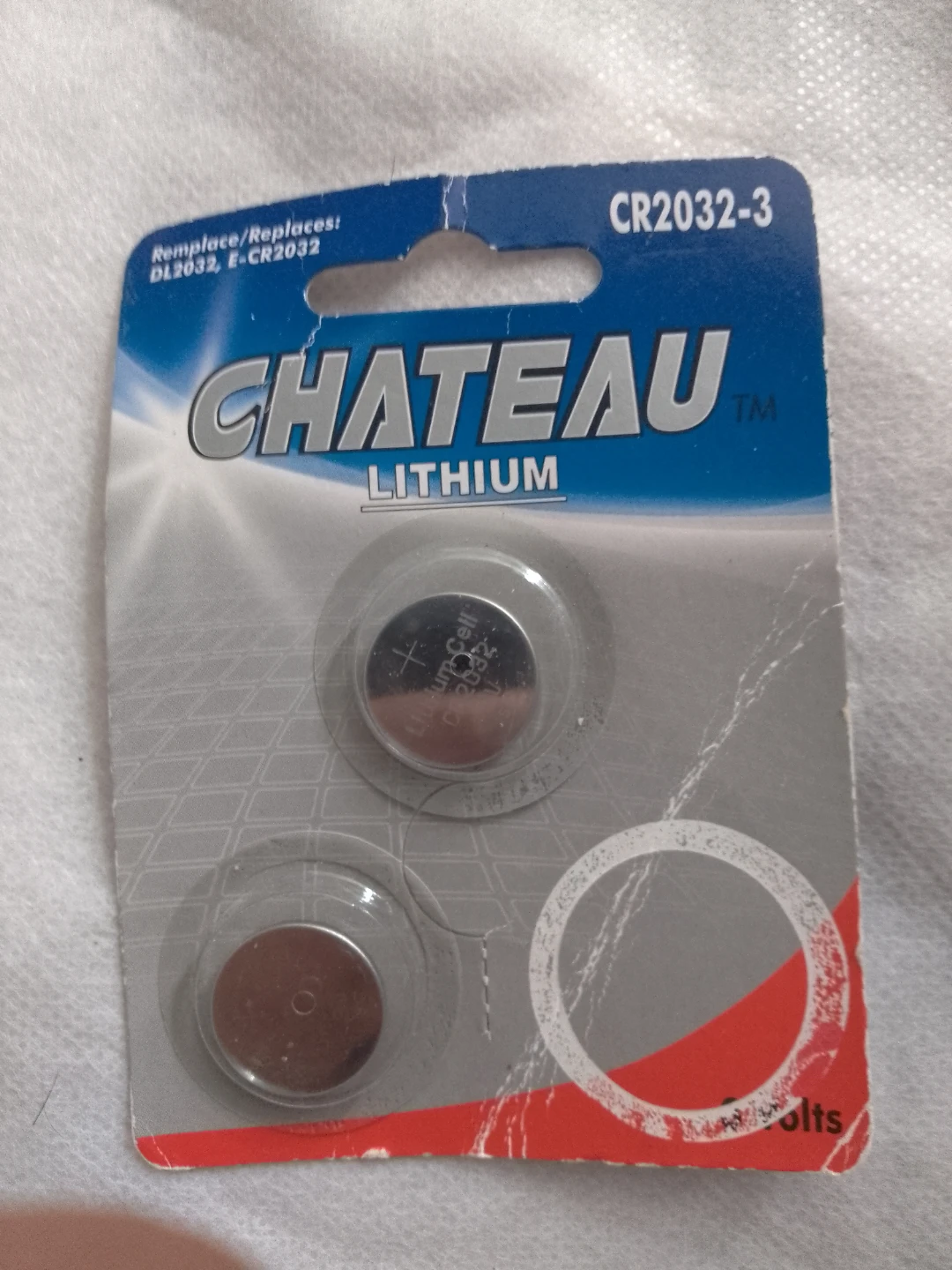 Chateau CR2032 Lithium Batteries 🏈