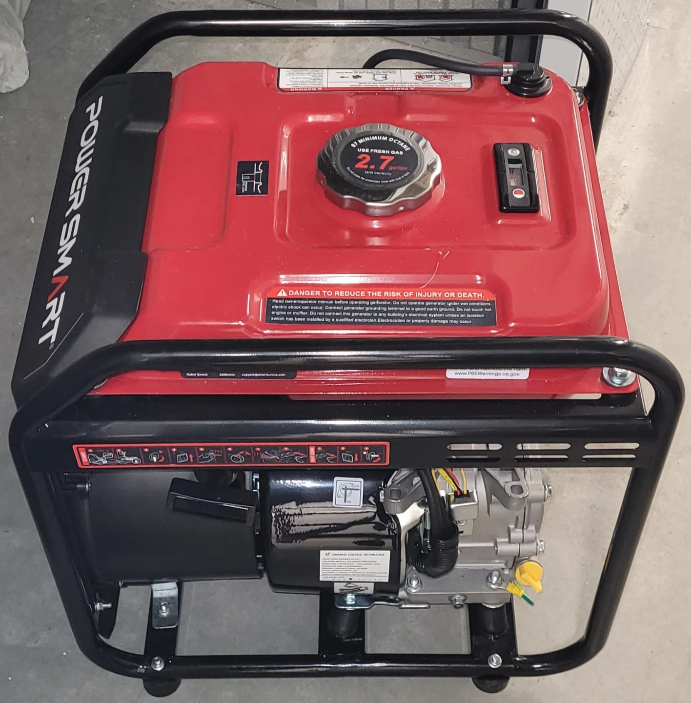 PowerSmart 4400 Starting Watt Portable Generator - photo 3
