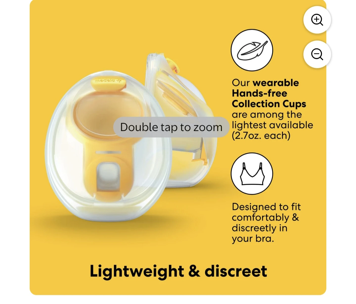 NEW Medela Hands-free Collection Cups