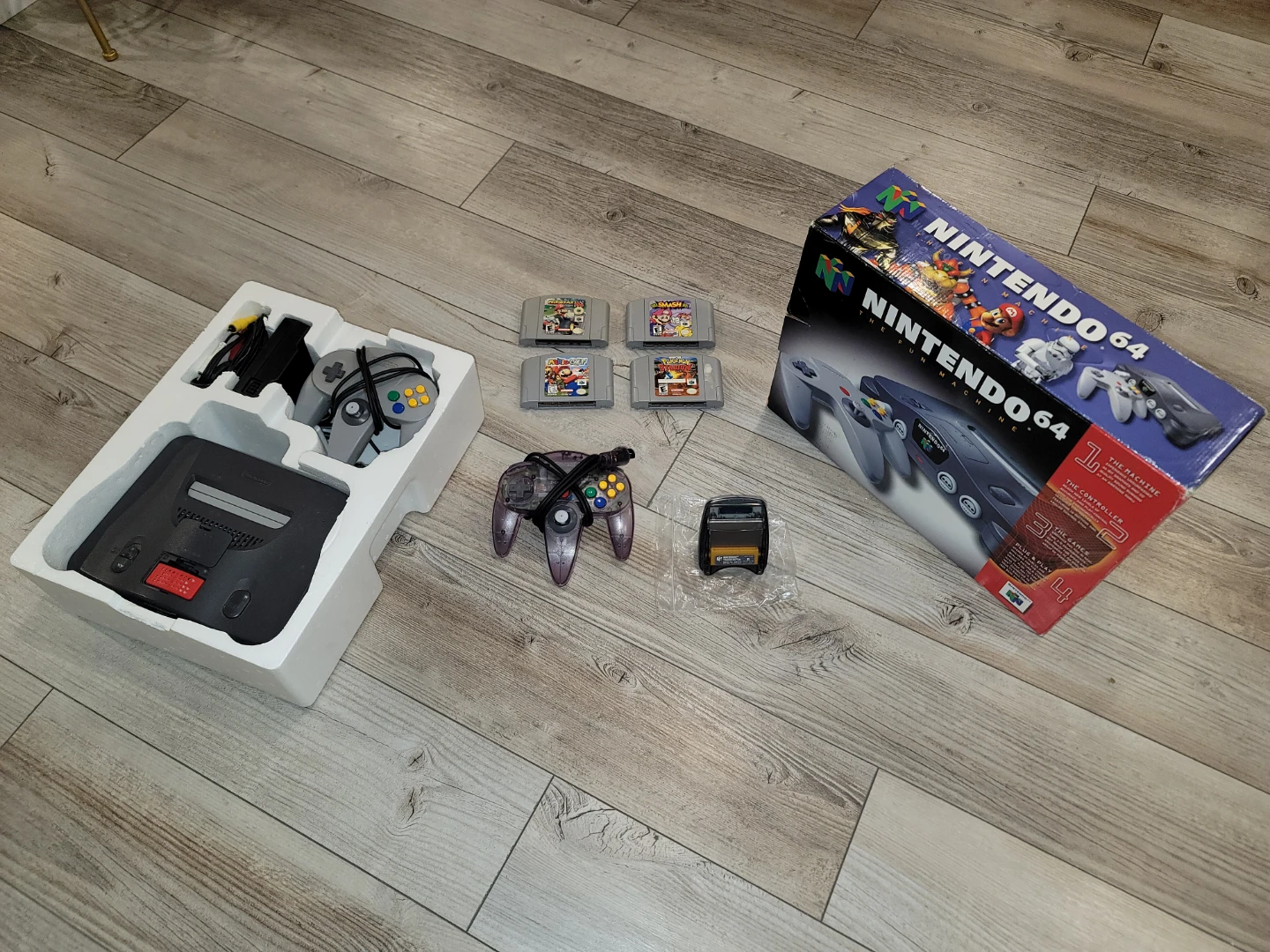 Nintendo 64 Complete Set in Original Box For Sale
