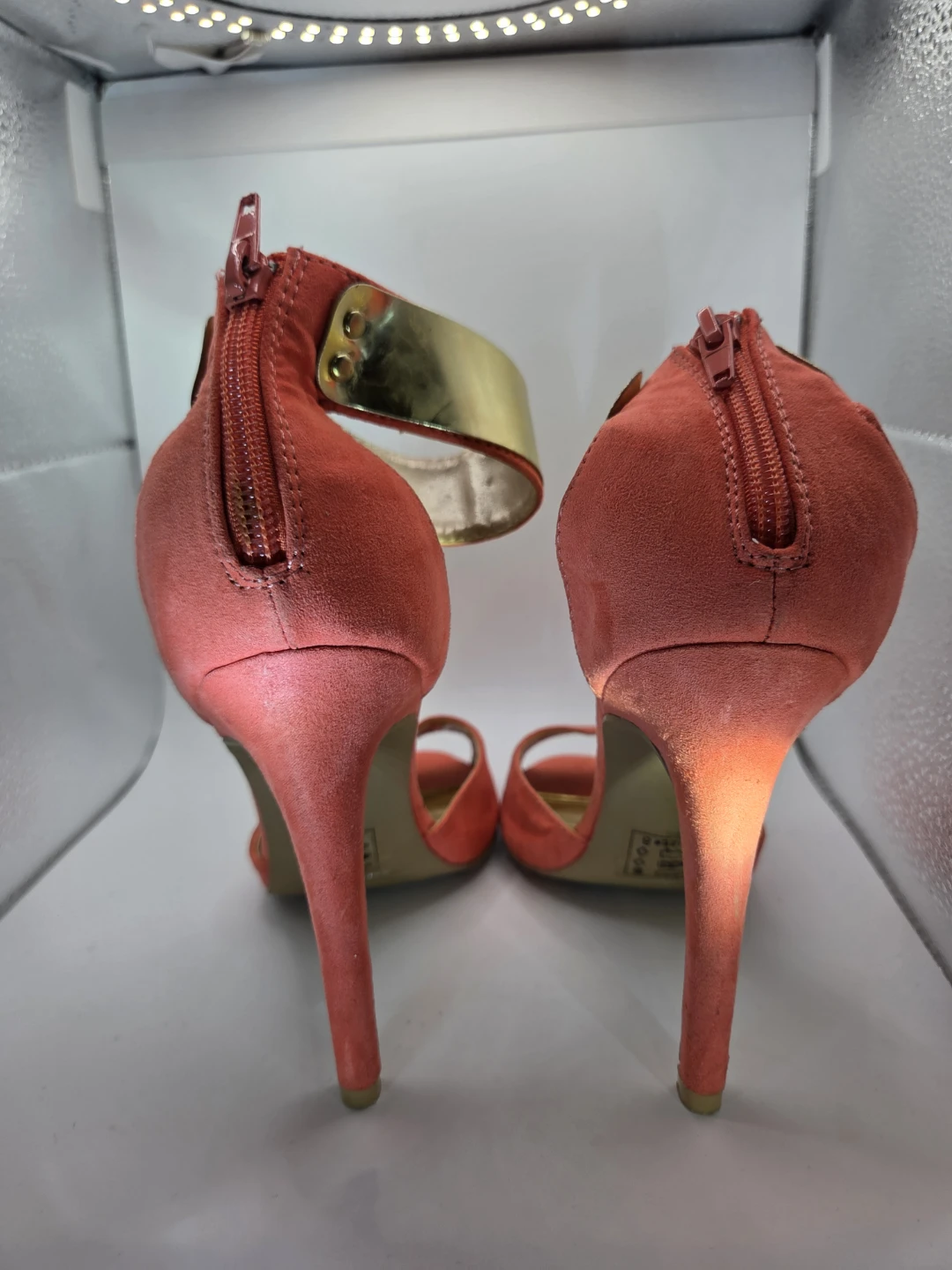 2B Coral Suede Stiletto Heels - photo 4