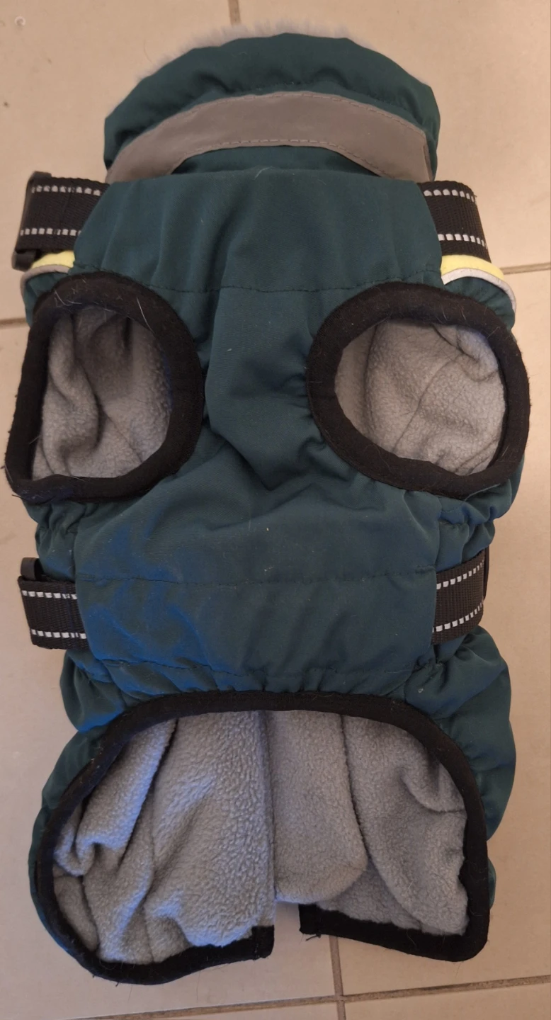 Dog Winter Jacket with Harness XS - photo 2