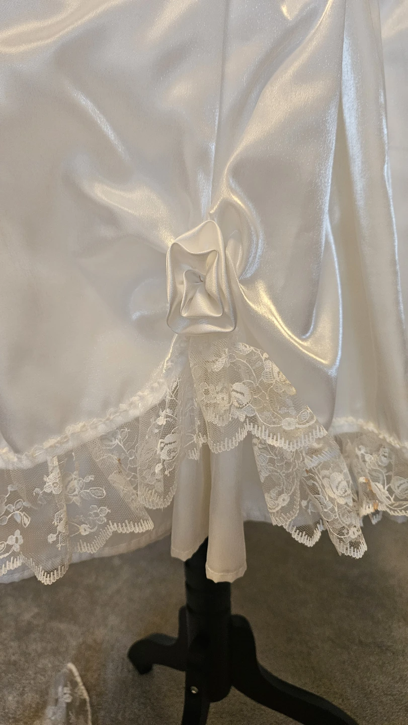 White lace formal dress - made for 1st Communion - photo 3