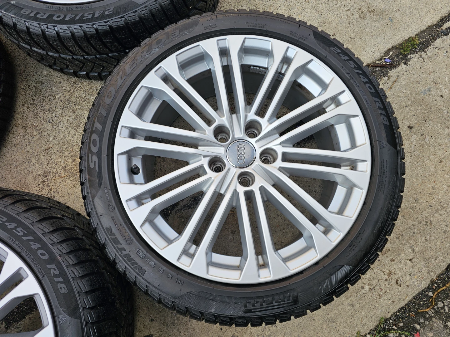 AUDI A5, S5 WINTER TIRES ON O.E.M RIMS 245/40 R18 - photo 5