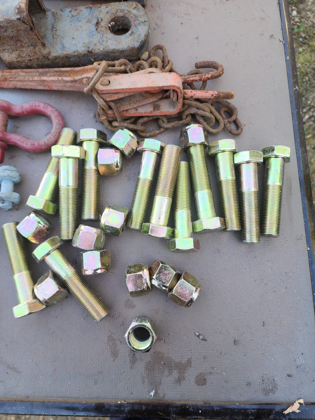 Assorted Hardware and Trailer Parts Lot - photo 2