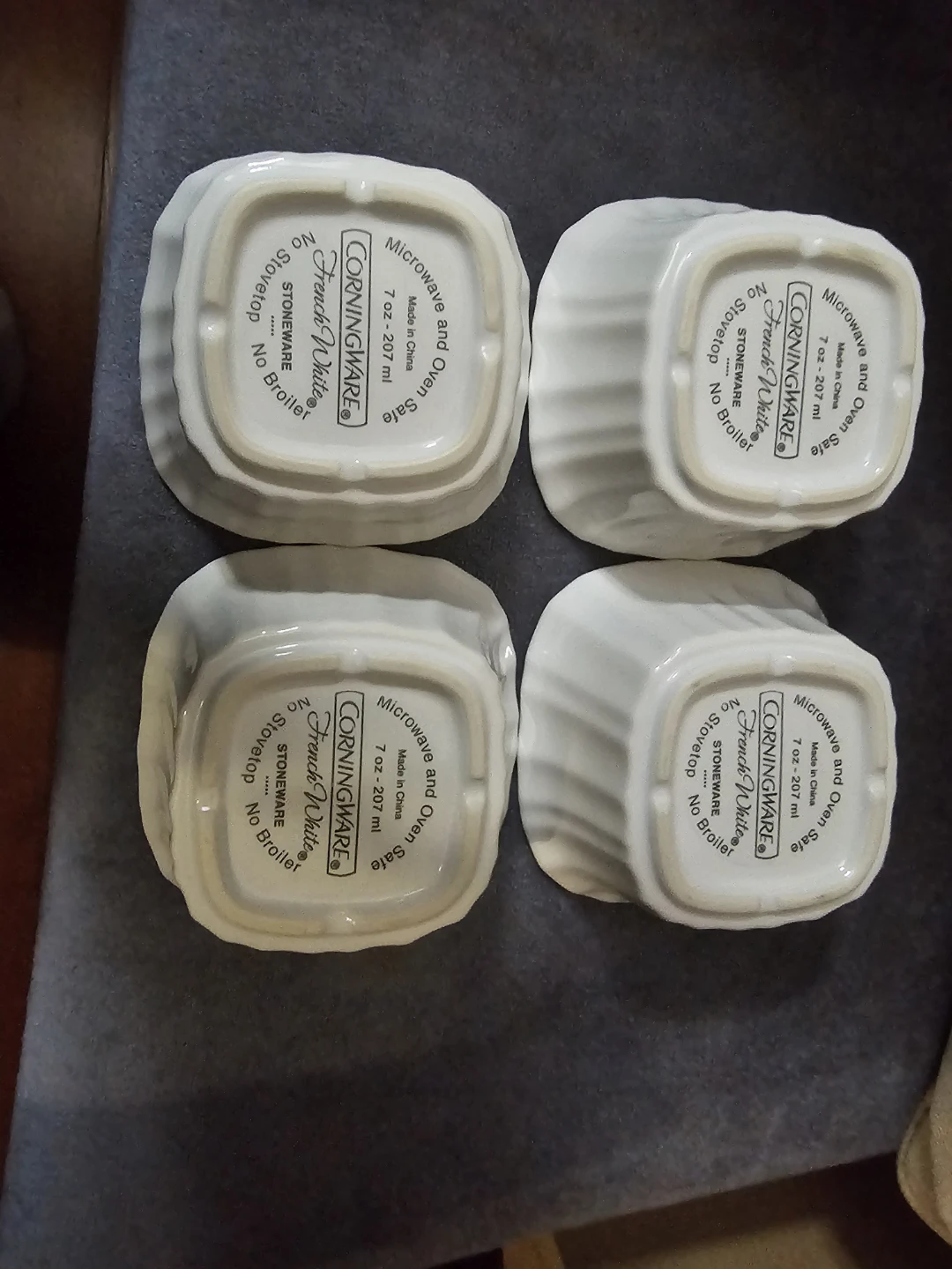 CorningWare French White Stoneware Ramekins (Set of 4) - photo 3