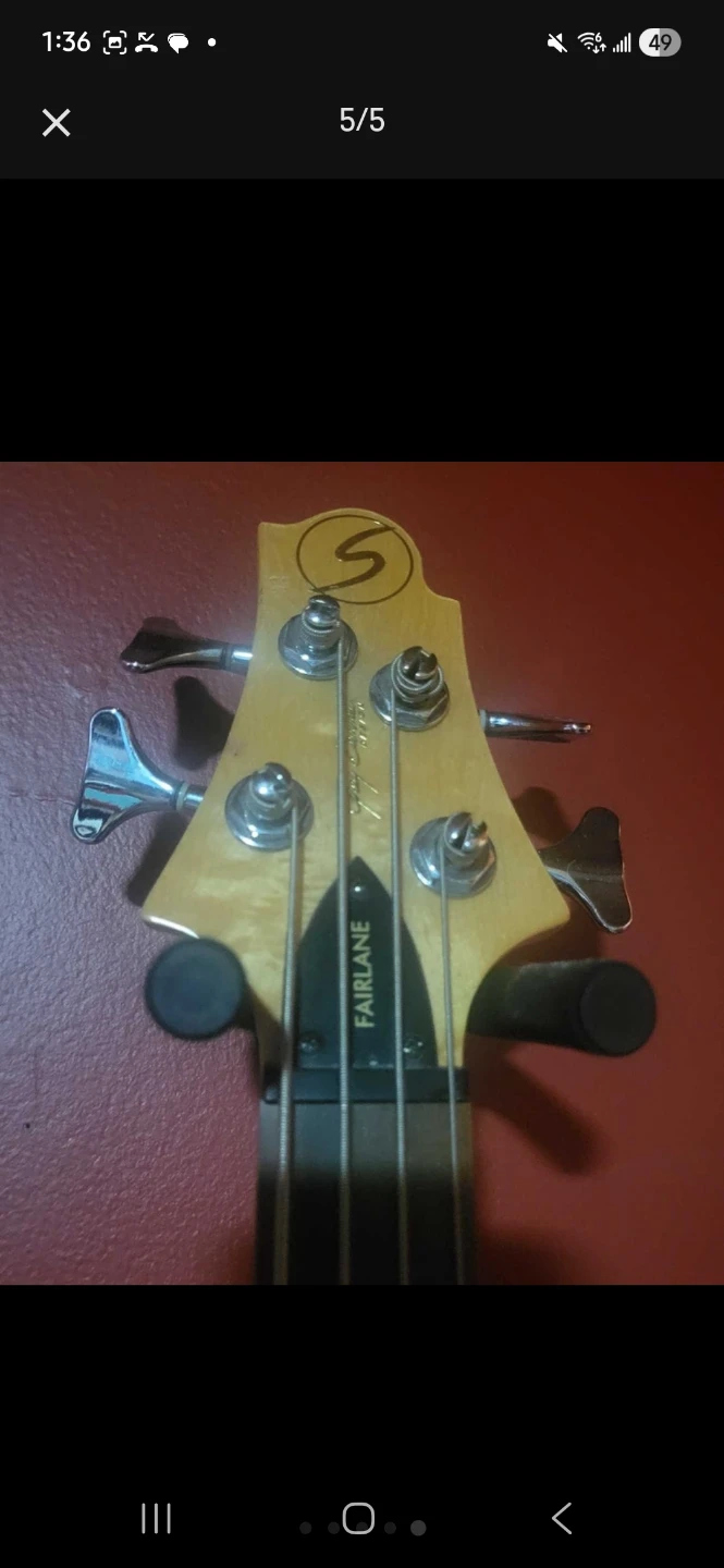 Fairlane 4-String Bass Guitar - photo 3