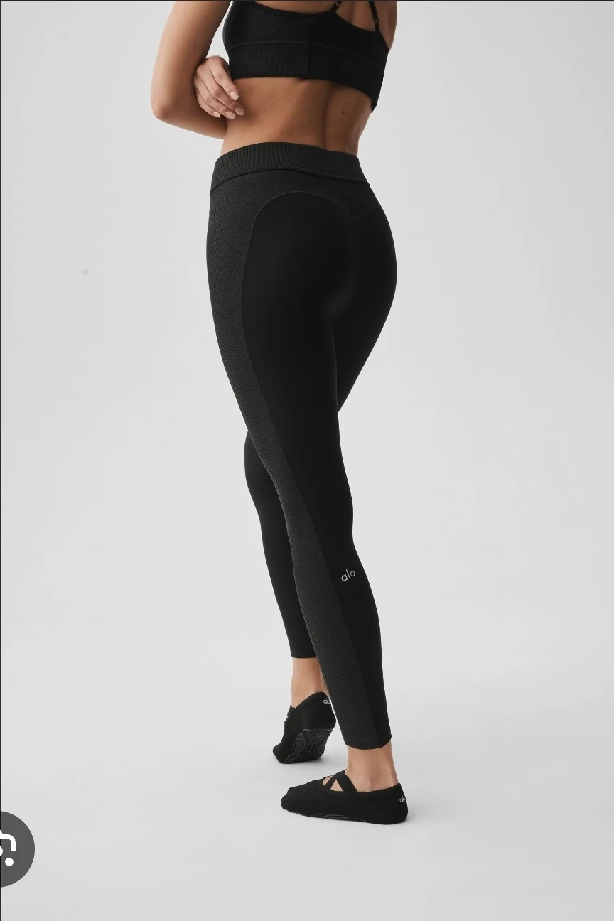 Alo Yoga Alosoft High-Waisted Leggings Size M 🏈 - photo 4