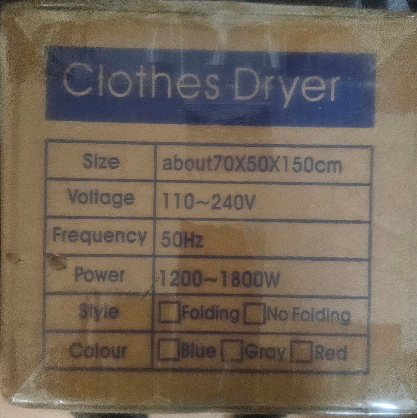 Portable Electric Clothes Dryer - photo 2