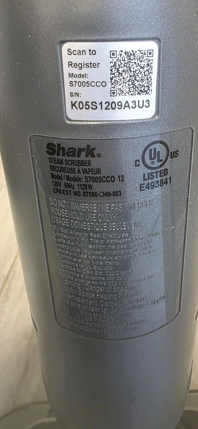 Shark Steam Scrubber S7005CCO - photo 5