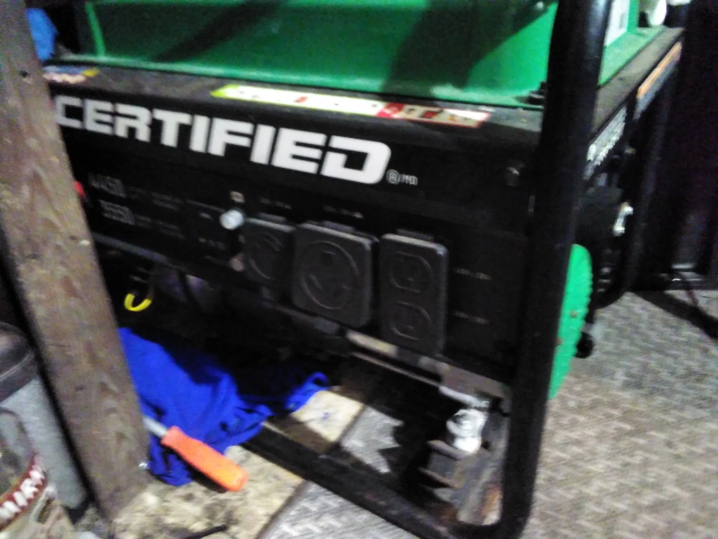 Certified 4450 Watt Portable Generator