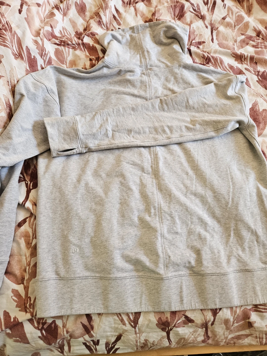 Lululemon Grey Funnel Neck Hoodie - photo 3