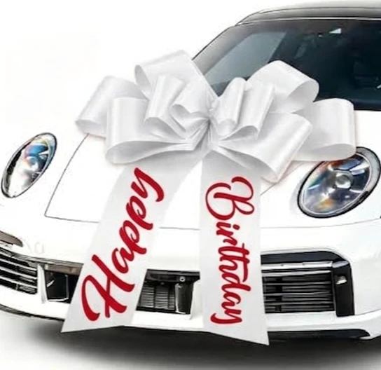 Happy Birthday Giant Gift Bow 30"